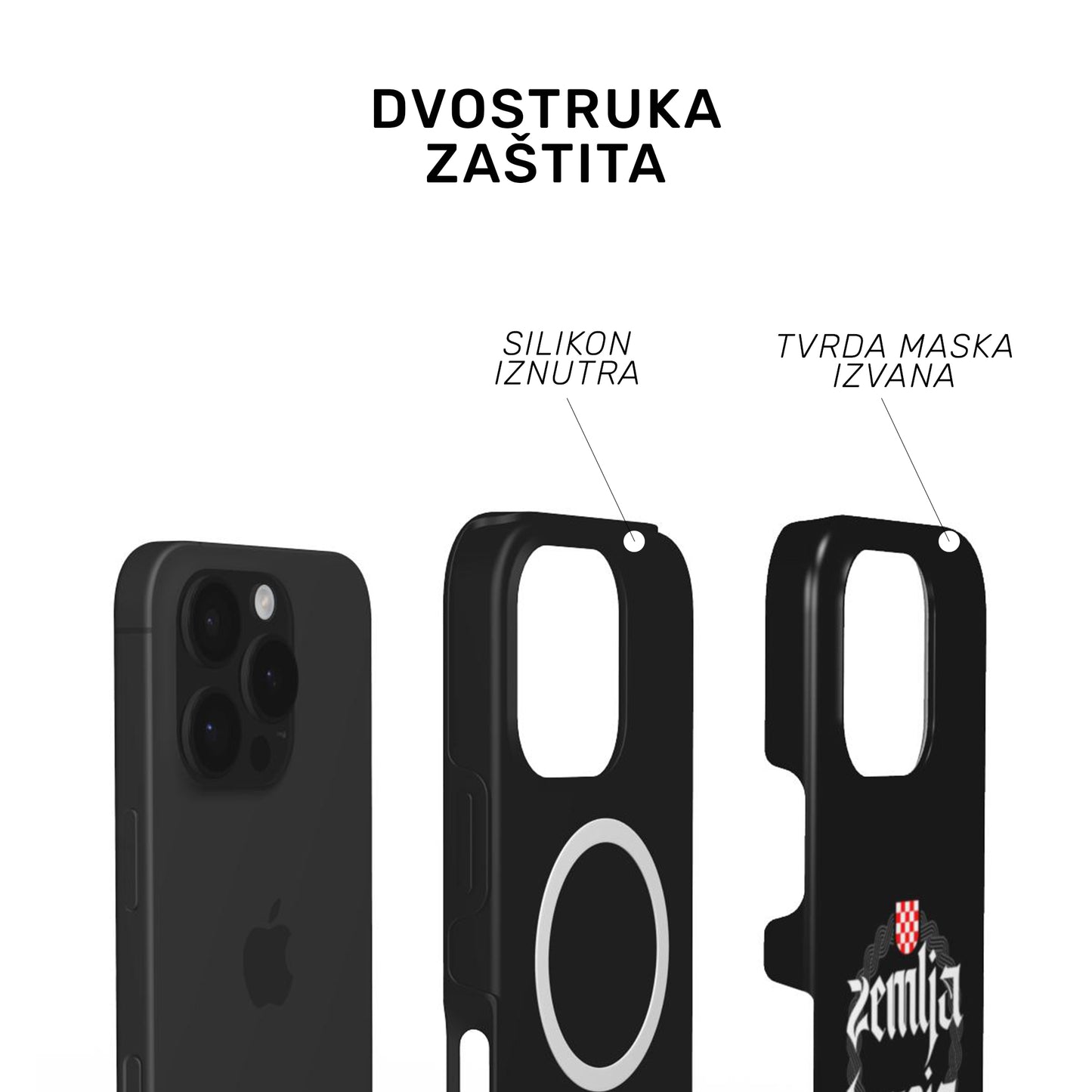 Tough MagSafe maskica "Zemlja heroja"