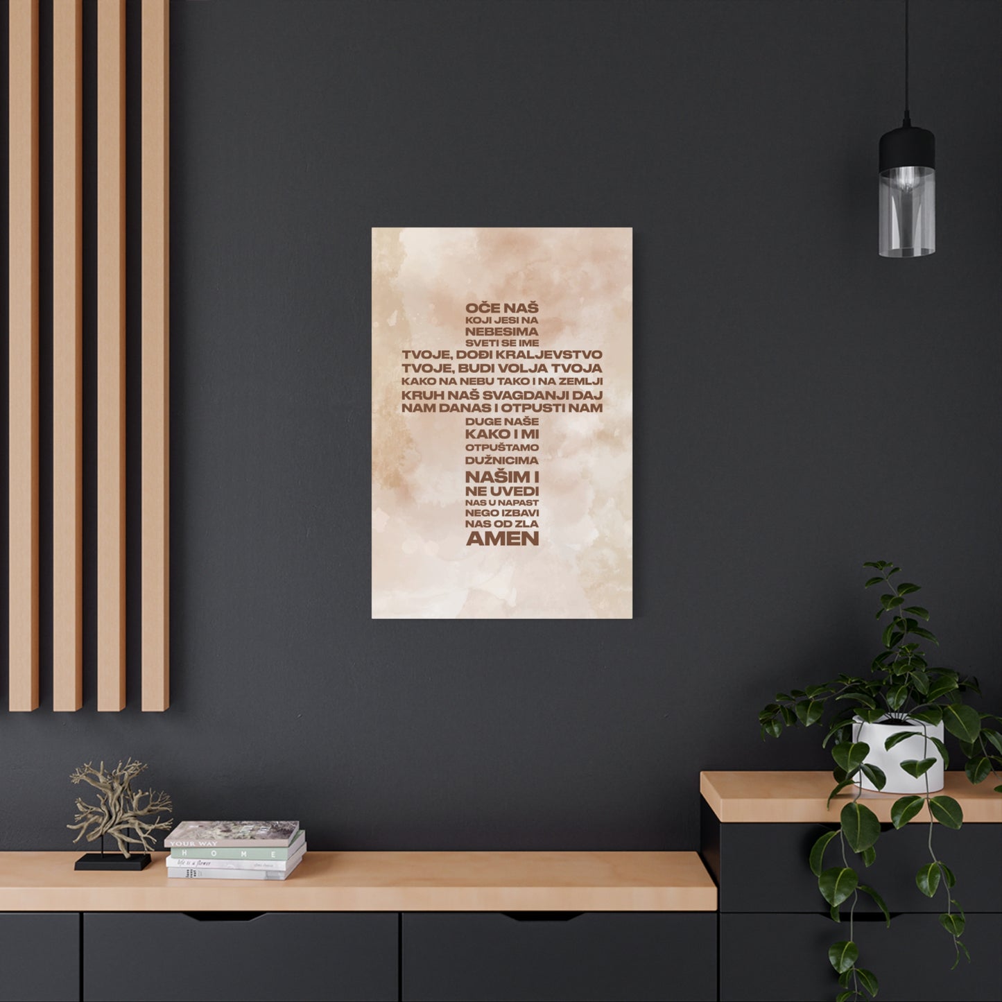 Canvas "Oče naš"