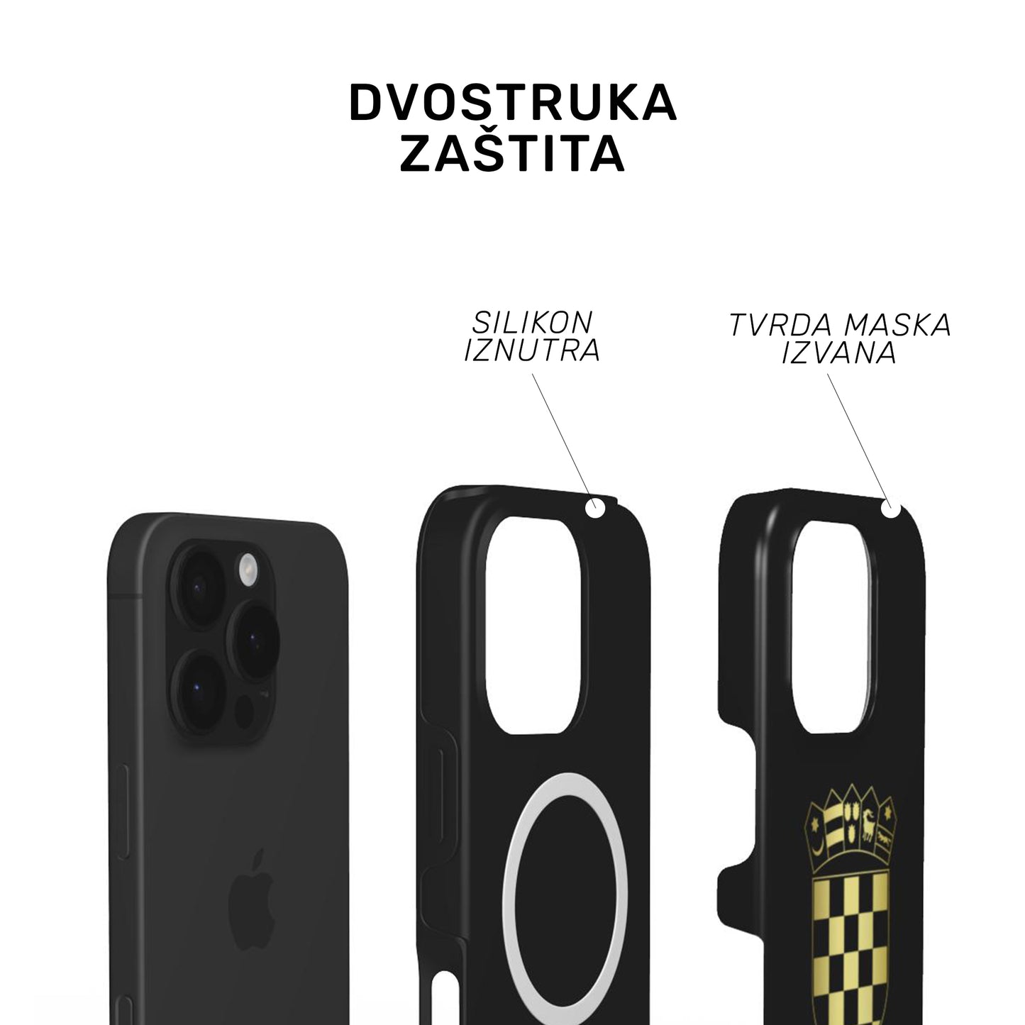 Tough MagSafe maskica "Hrvatska"