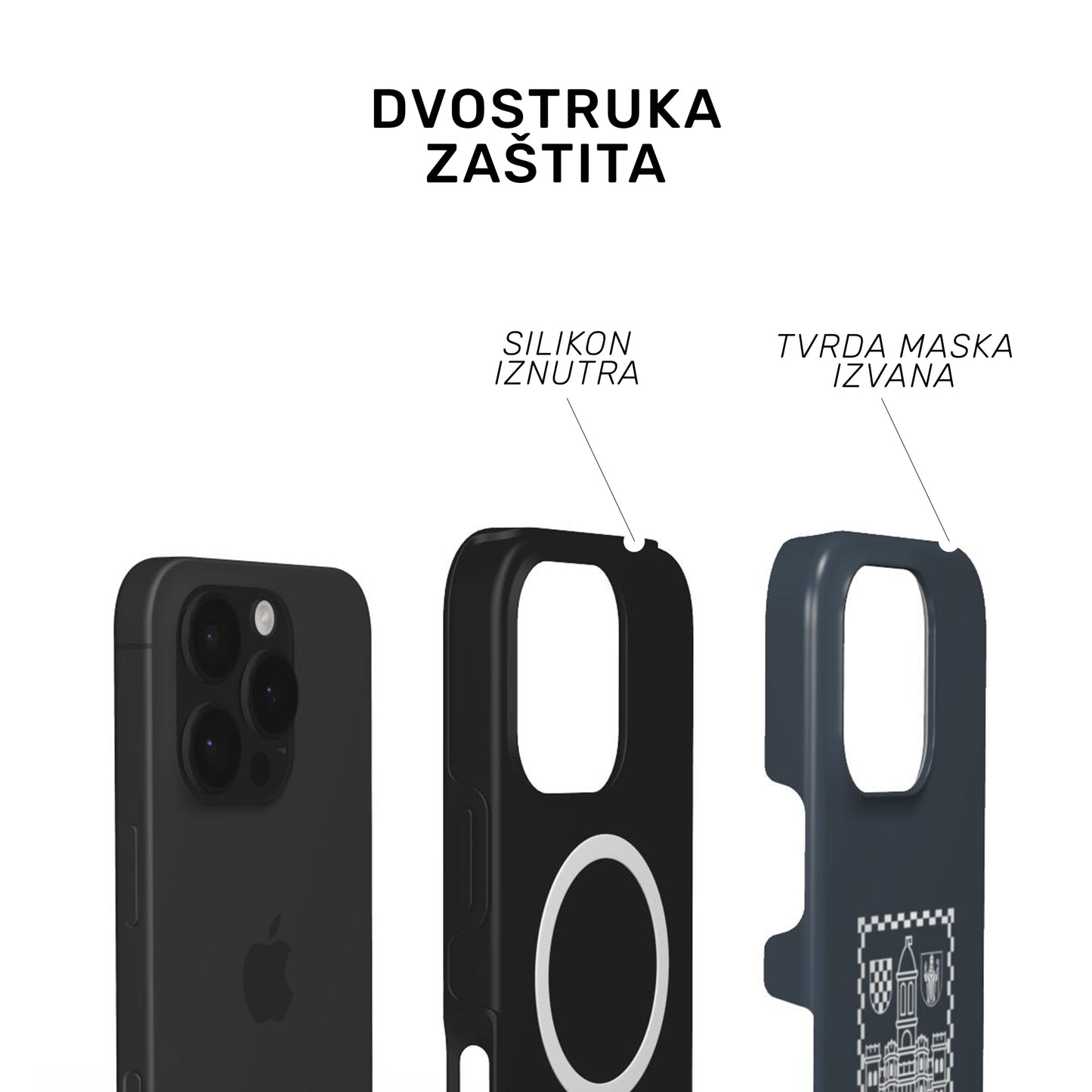 Tough MagSafe maskica "Split"