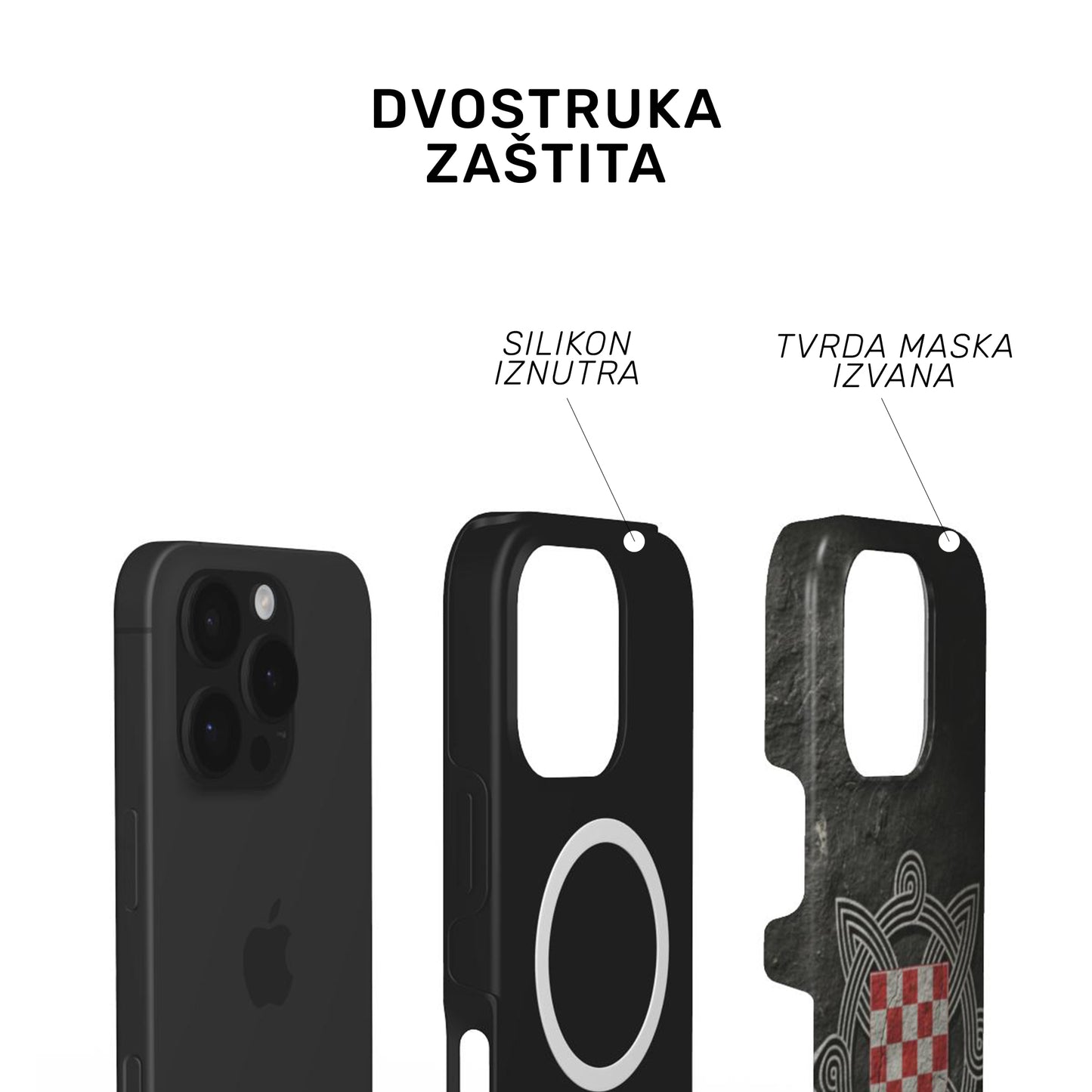 Tough MagSafe maskica "Kamen pleter"