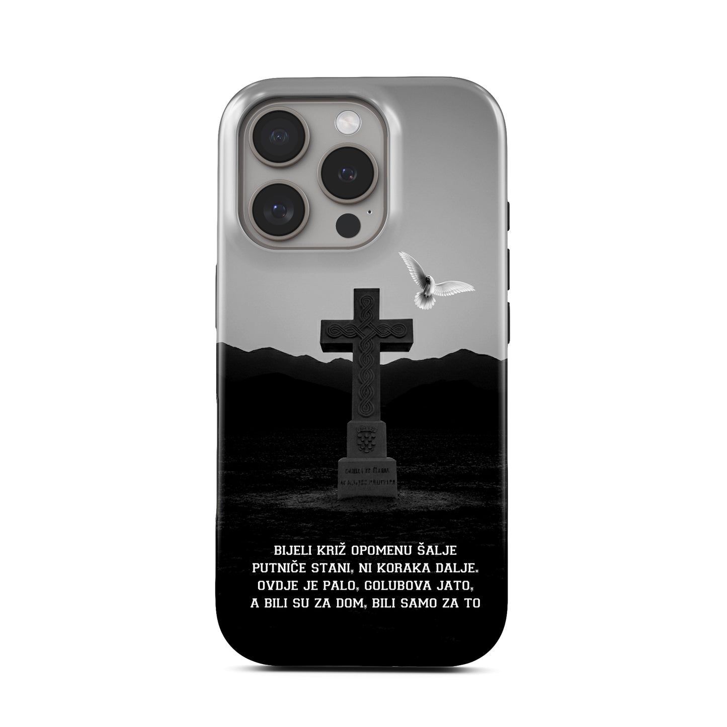 Tough maskica "Bijeli križ"