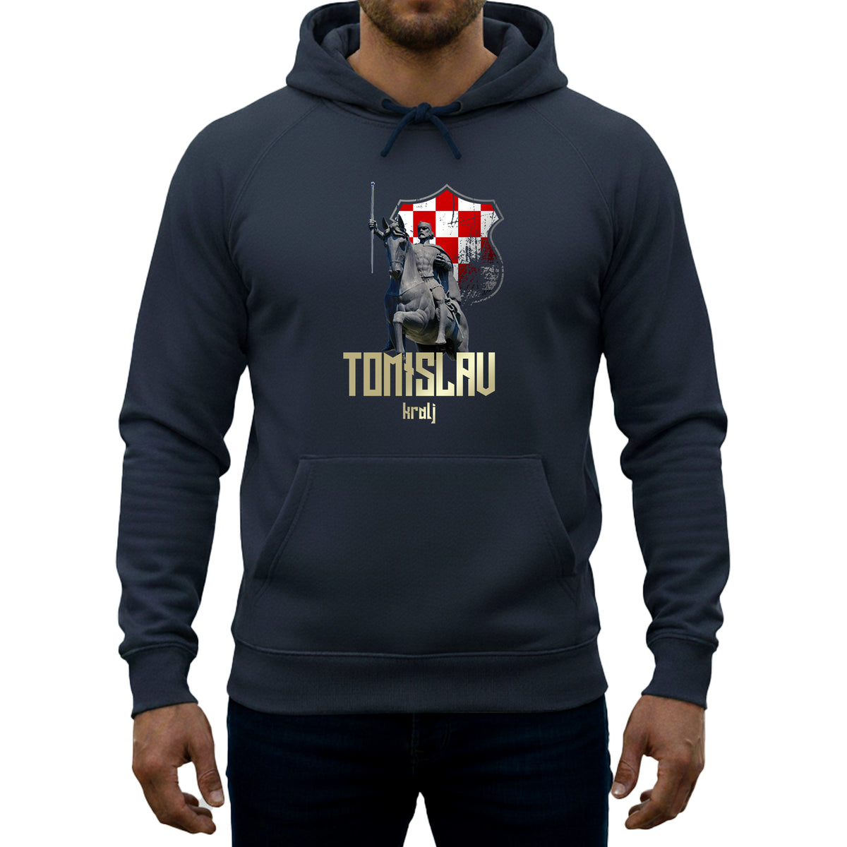 Kapuzenpullover „König Tomislav“