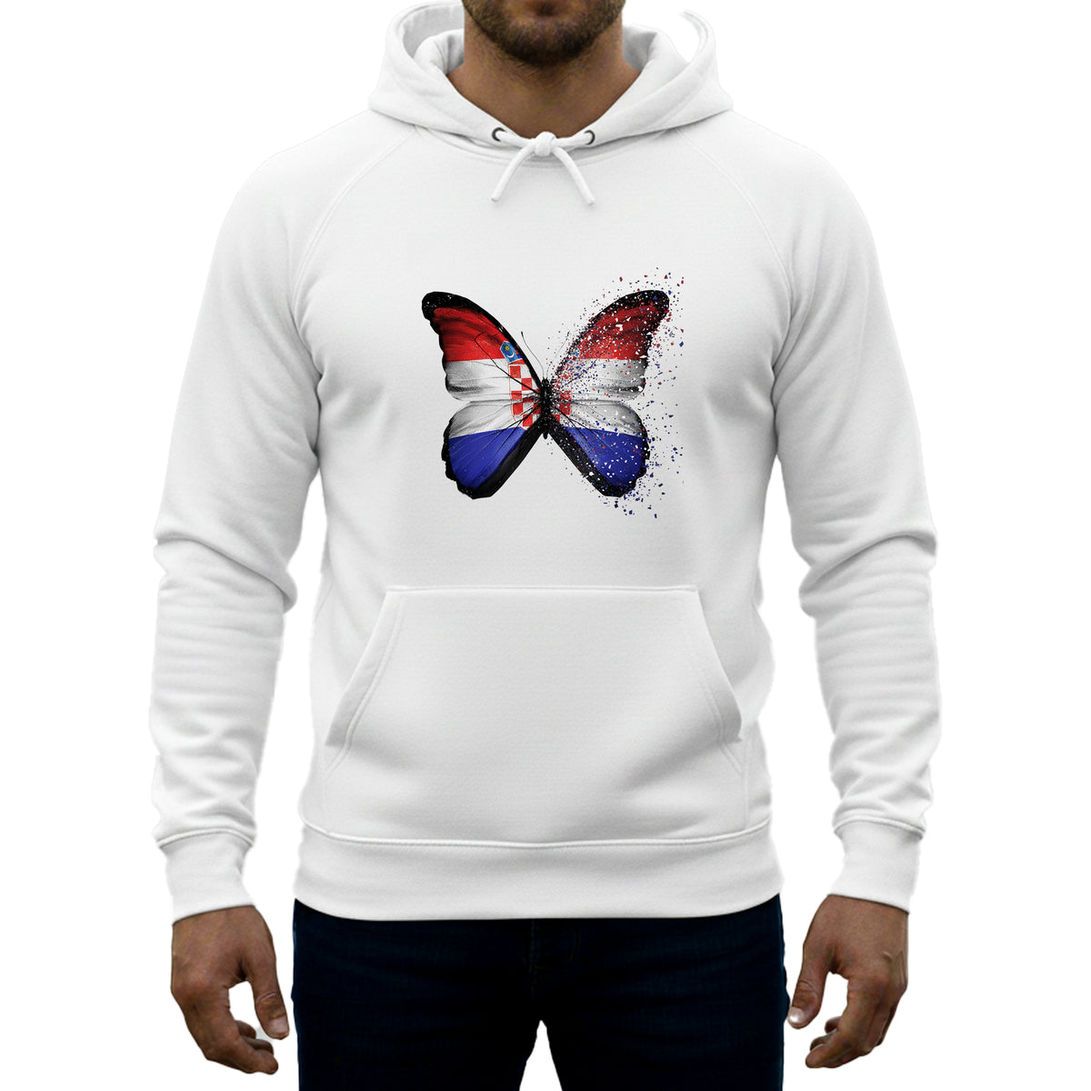Sweatshirt „Kroatischer Schmetterling“