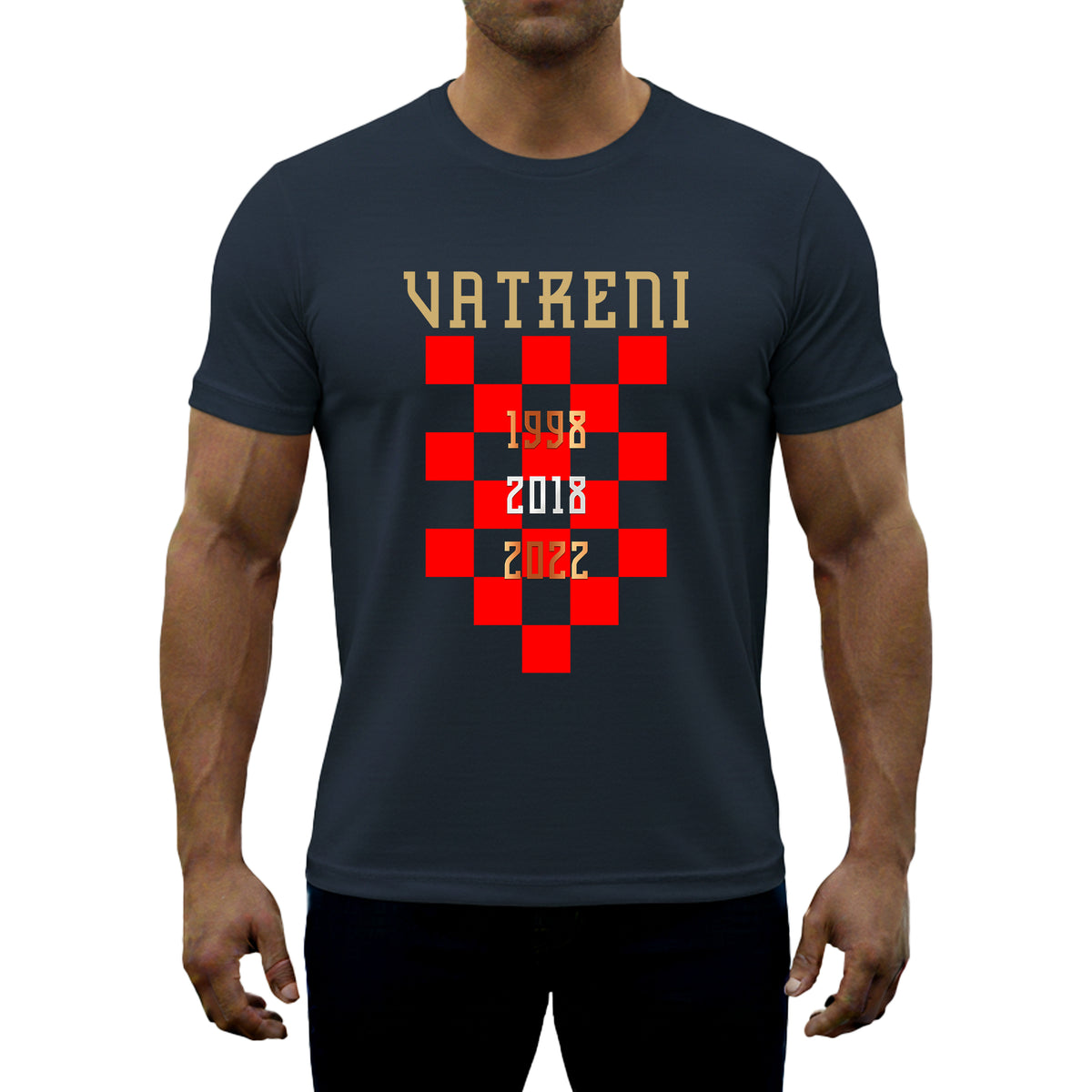 Fan-T-Shirt "Vatreni"