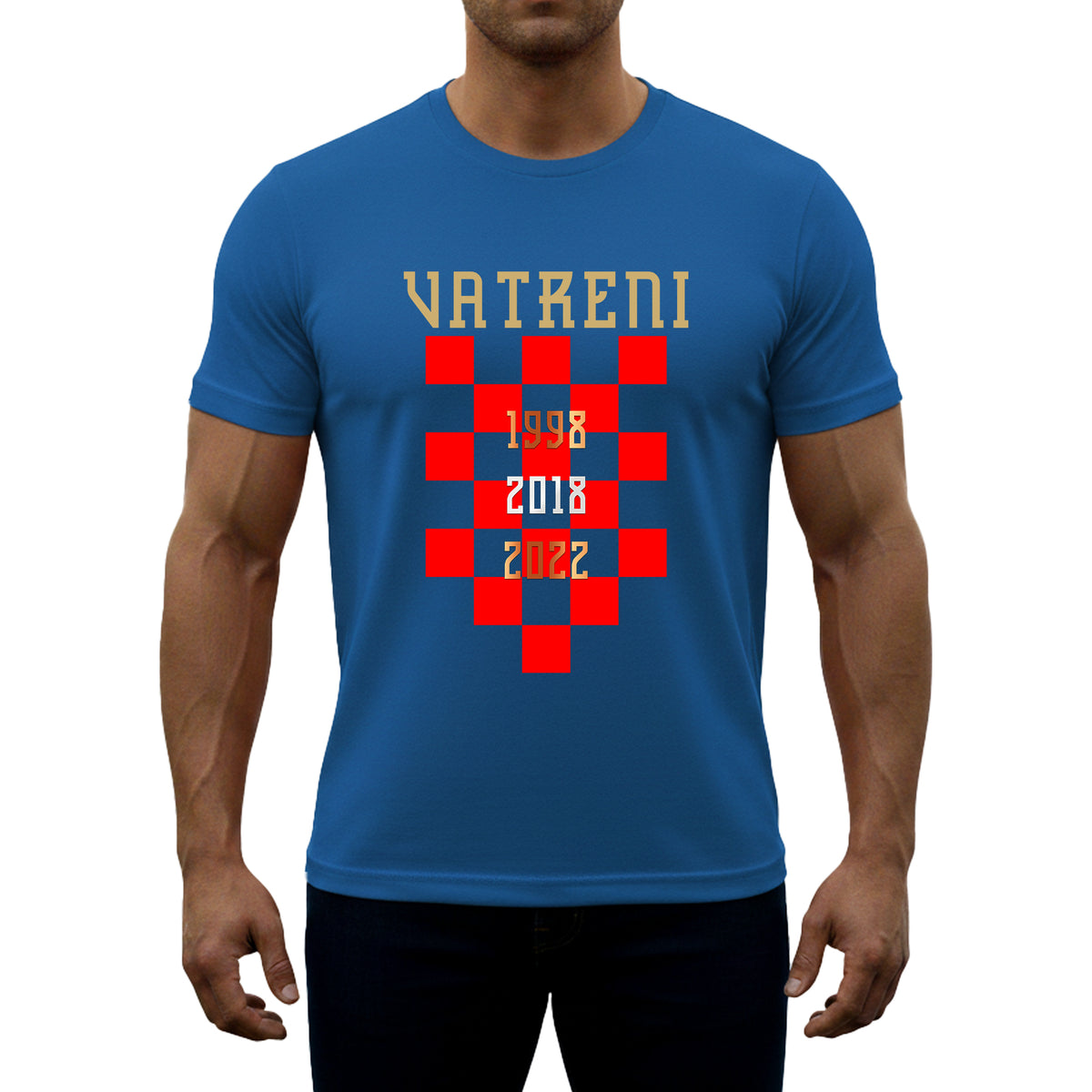 Fan-T-Shirt "Vatreni"