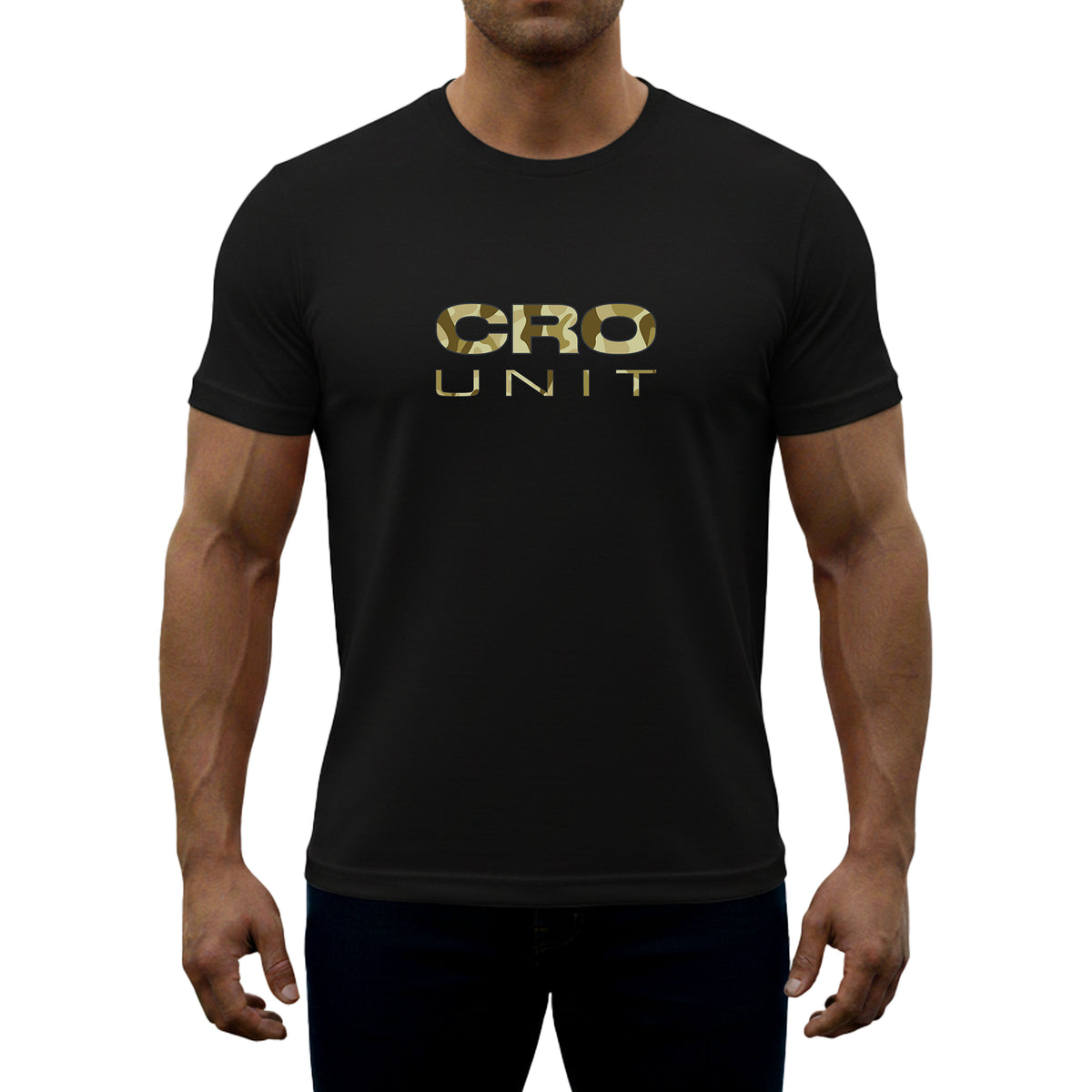 T-Shirt „CRO Unit Desert Camo“