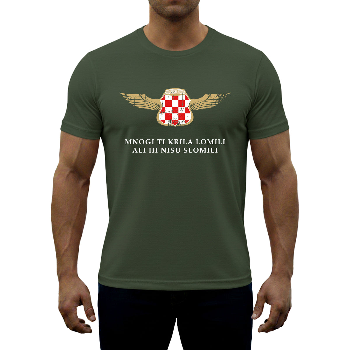 Majica "Mnogi ti krila lomili"