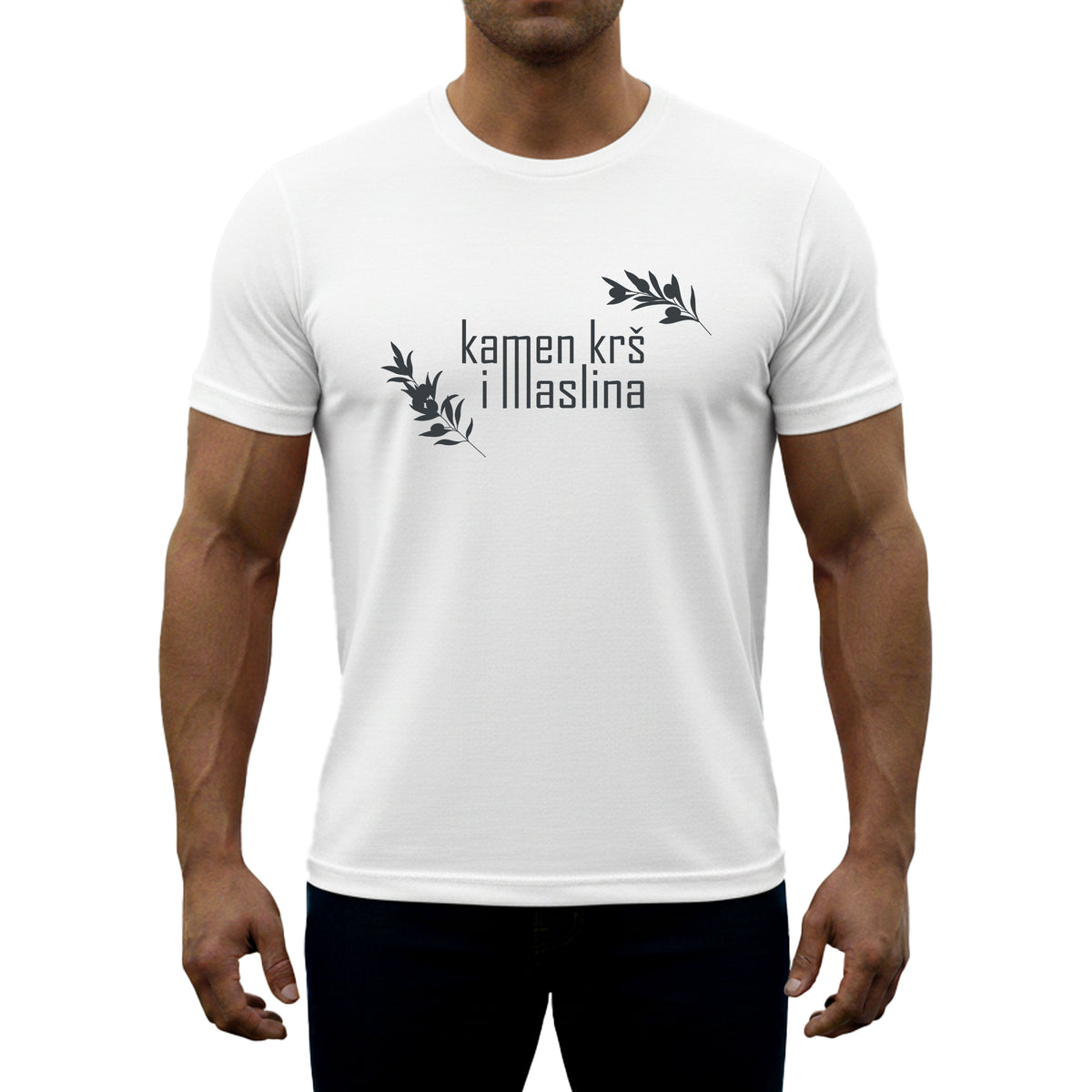 T-Shirt "Kamen, krš i maslina"