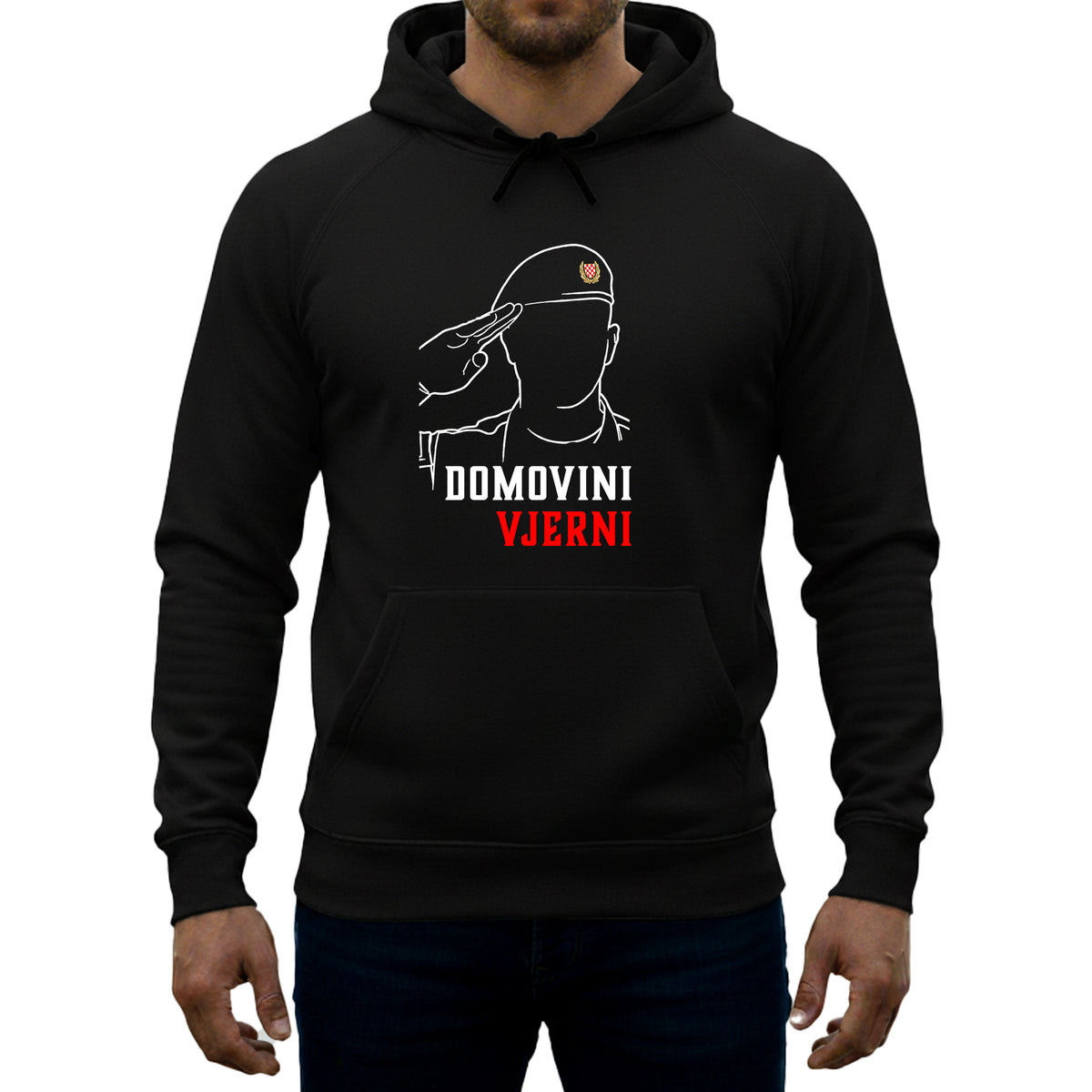Kapuzenpullover "Der Heimat treu"
