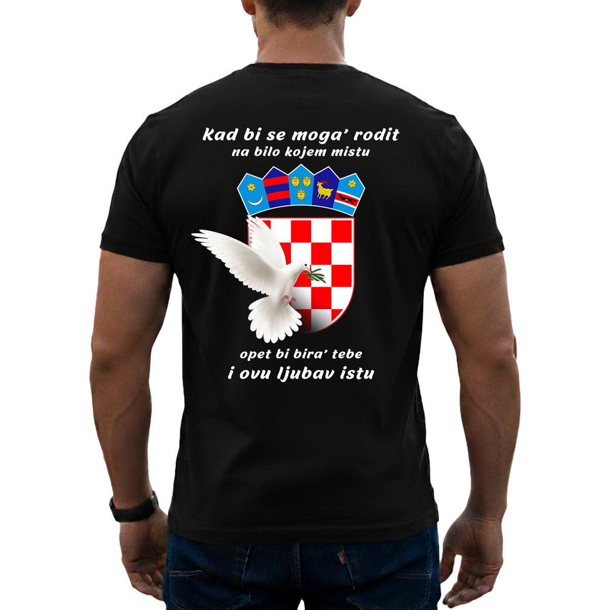 T-Shirt „Kad bi se moga' rodit“