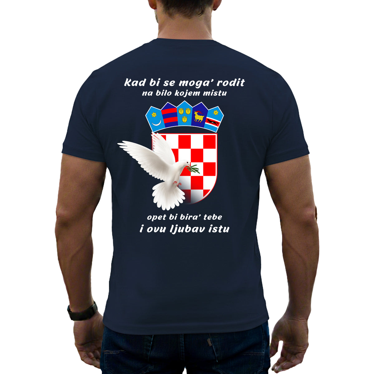 T-Shirt „Kad bi se moga' rodit“