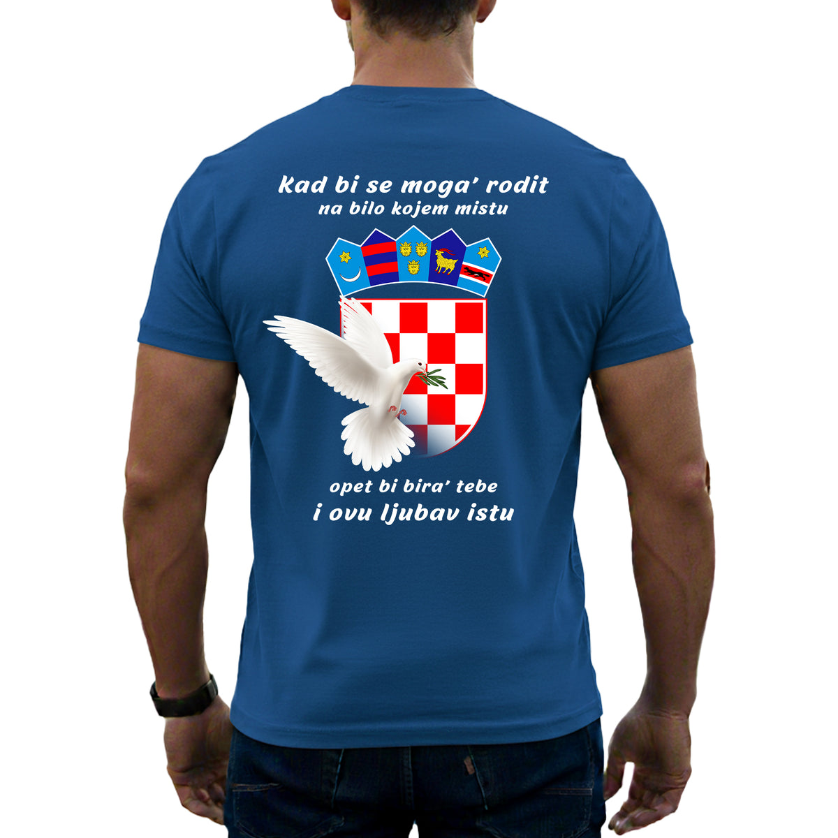 T-Shirt „Kad bi se moga' rodit“