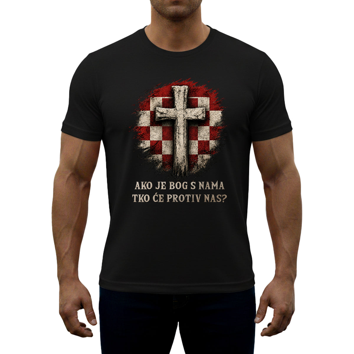 T-Shirt "Gott ist mit uns"