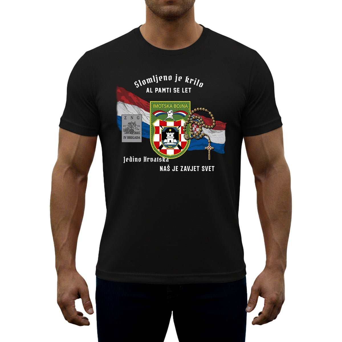 T-Shirt „Das zerbrochene Flügel“