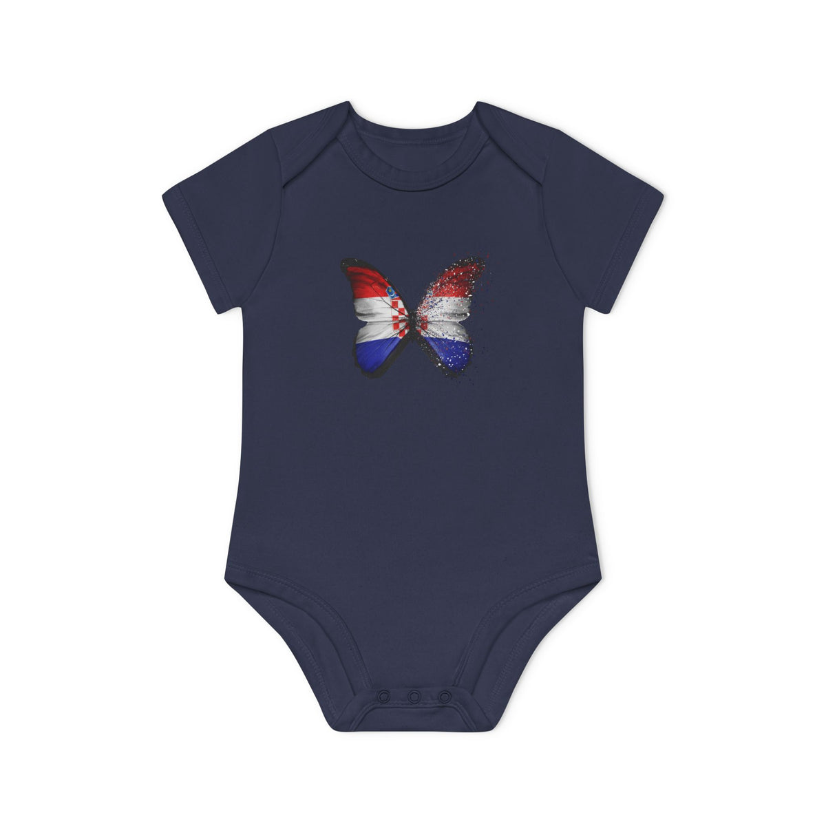 Babybody „Kroatischer Schmetterling“