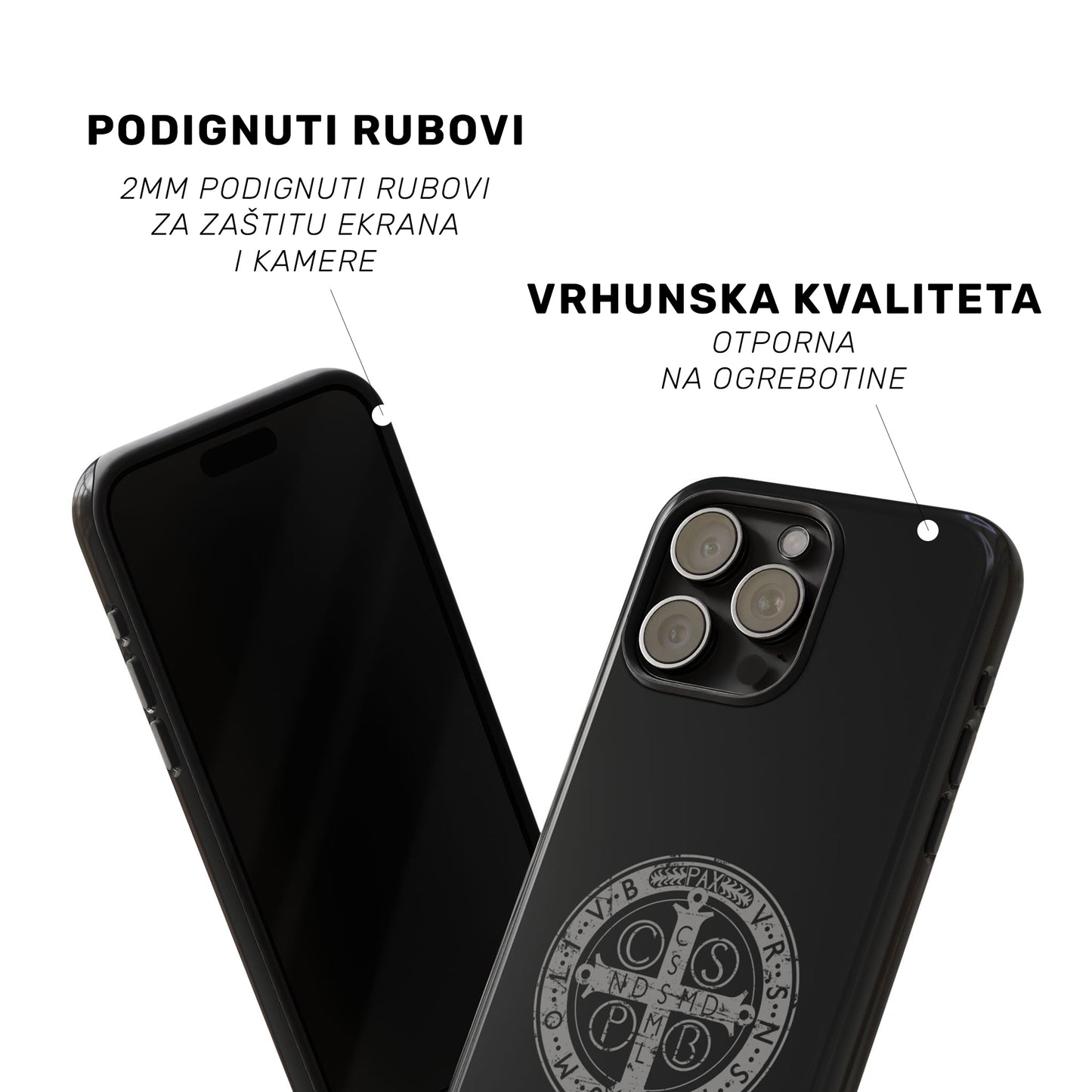 Tough MagSafe maskica "Sveti Benedikt"