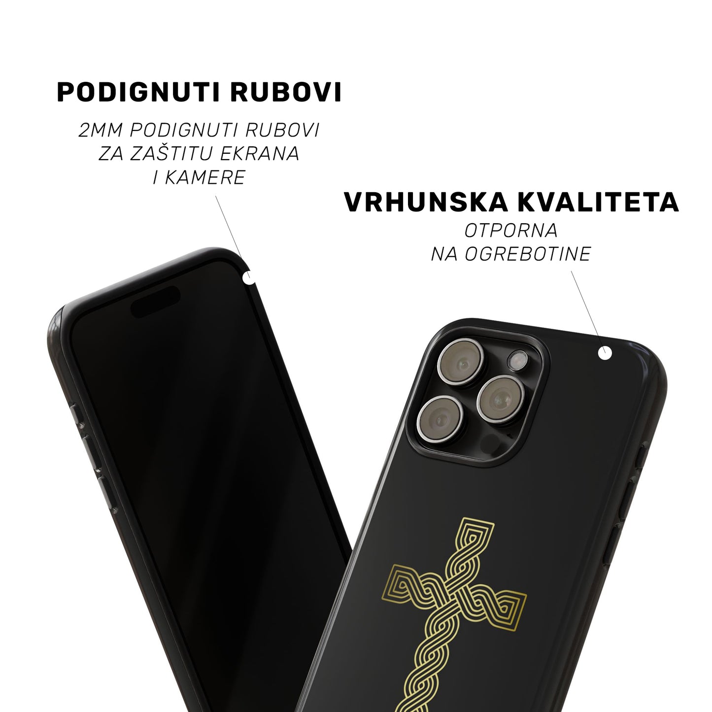 Tough maskica "Križ pleter"