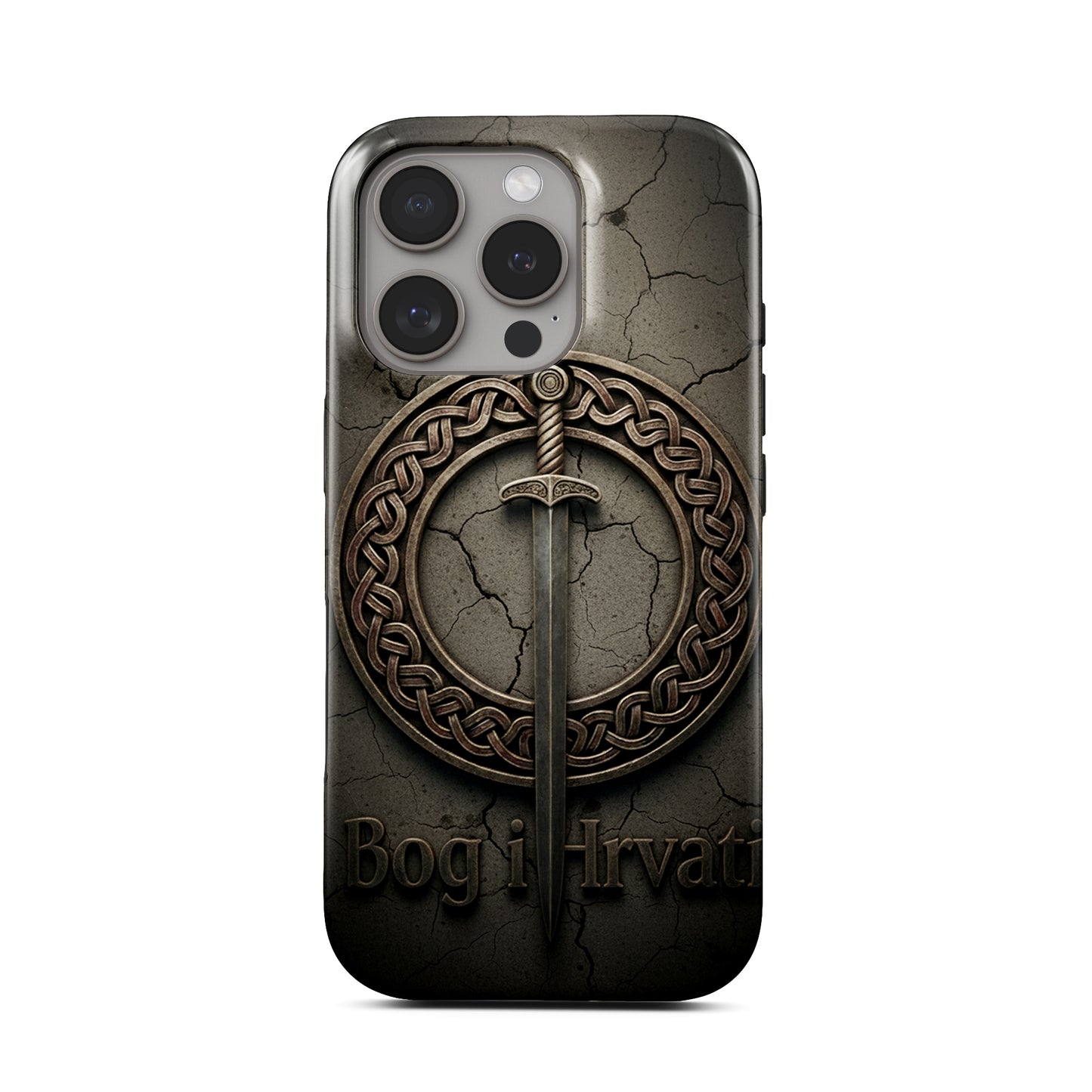 Tough maskica "Bog i Hrvati kamen"