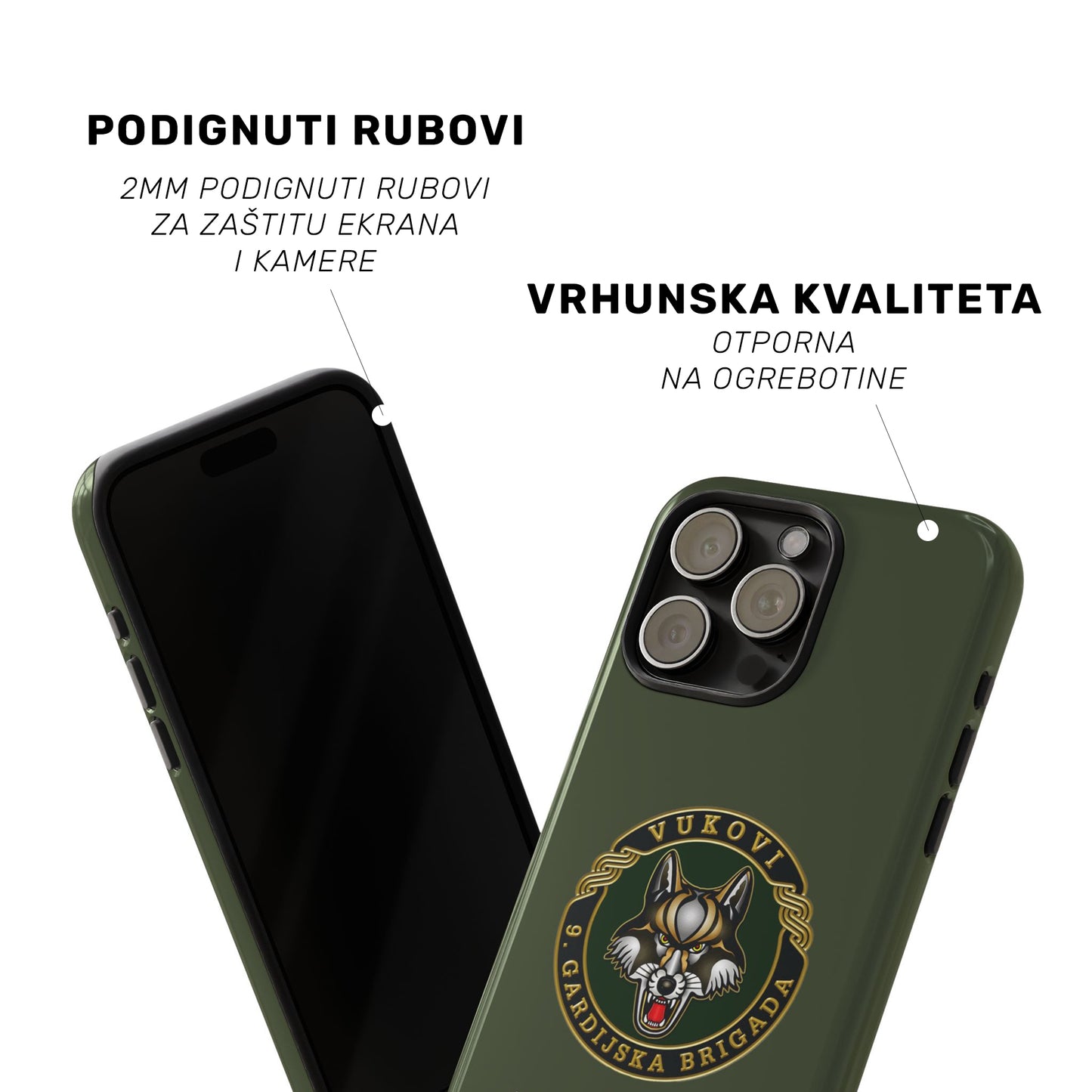 Tough MagSafe maskica "Vukovi"