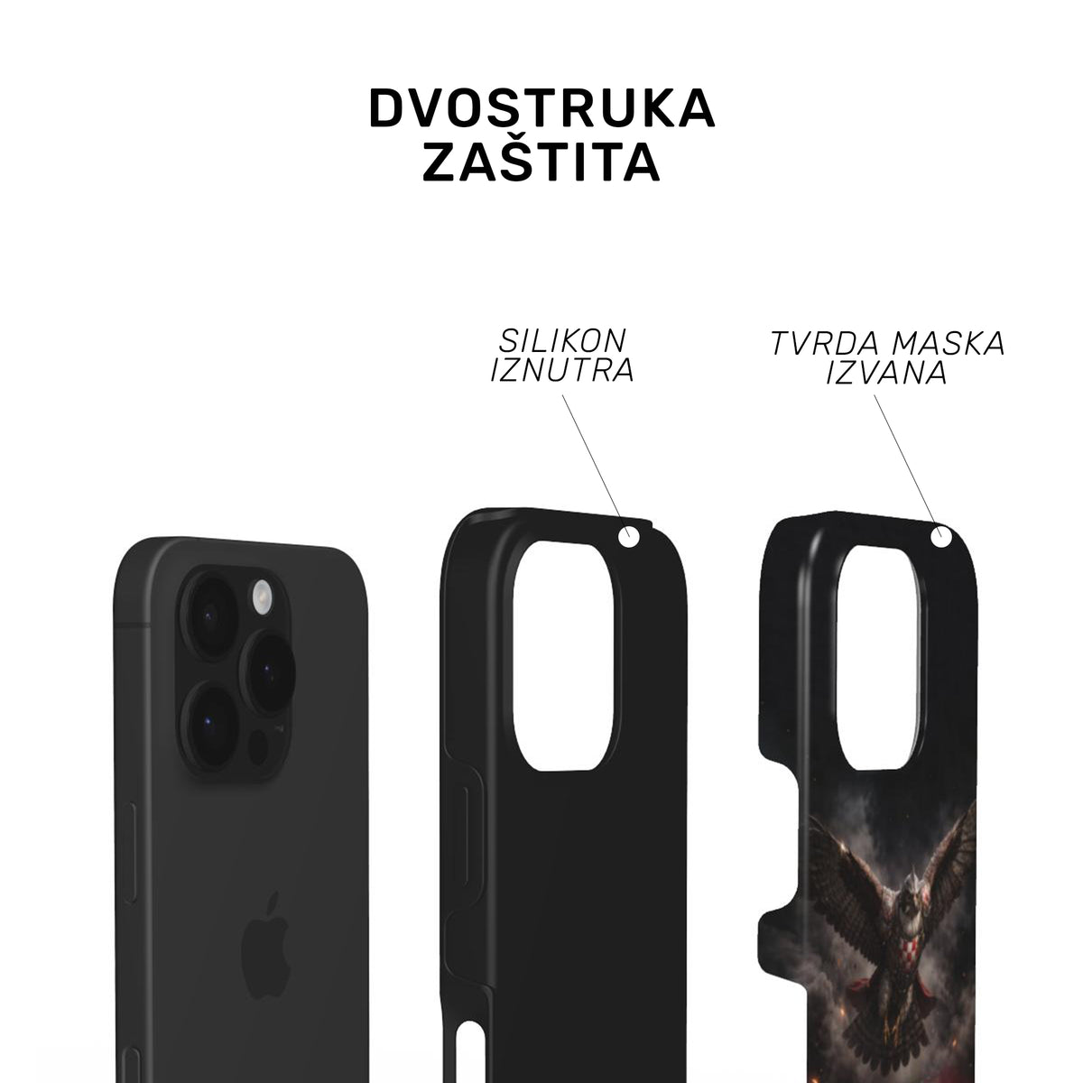 Handyhülle "Kroatischer Falke"