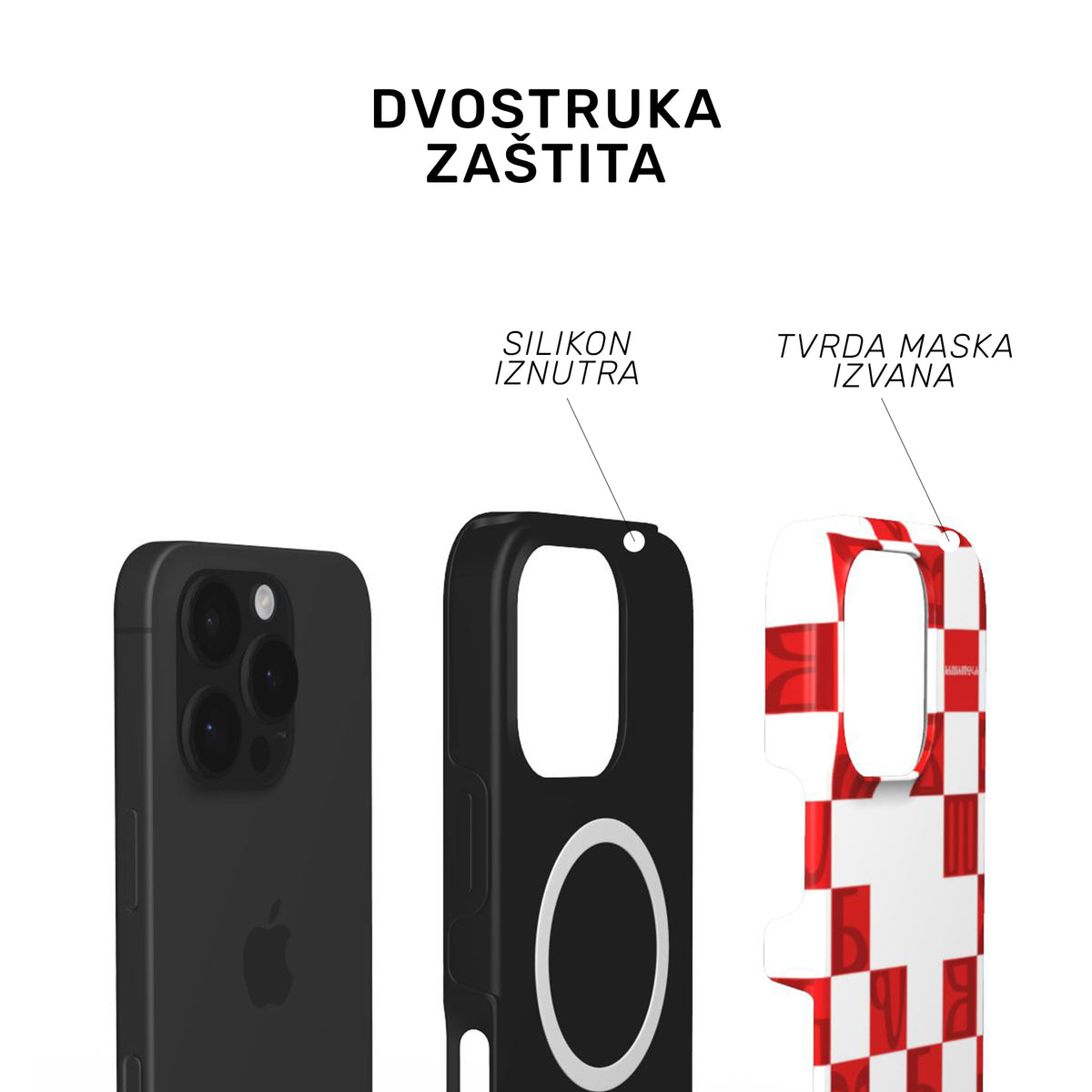 MagSafe-Hülle "Kroatisches Trikot"