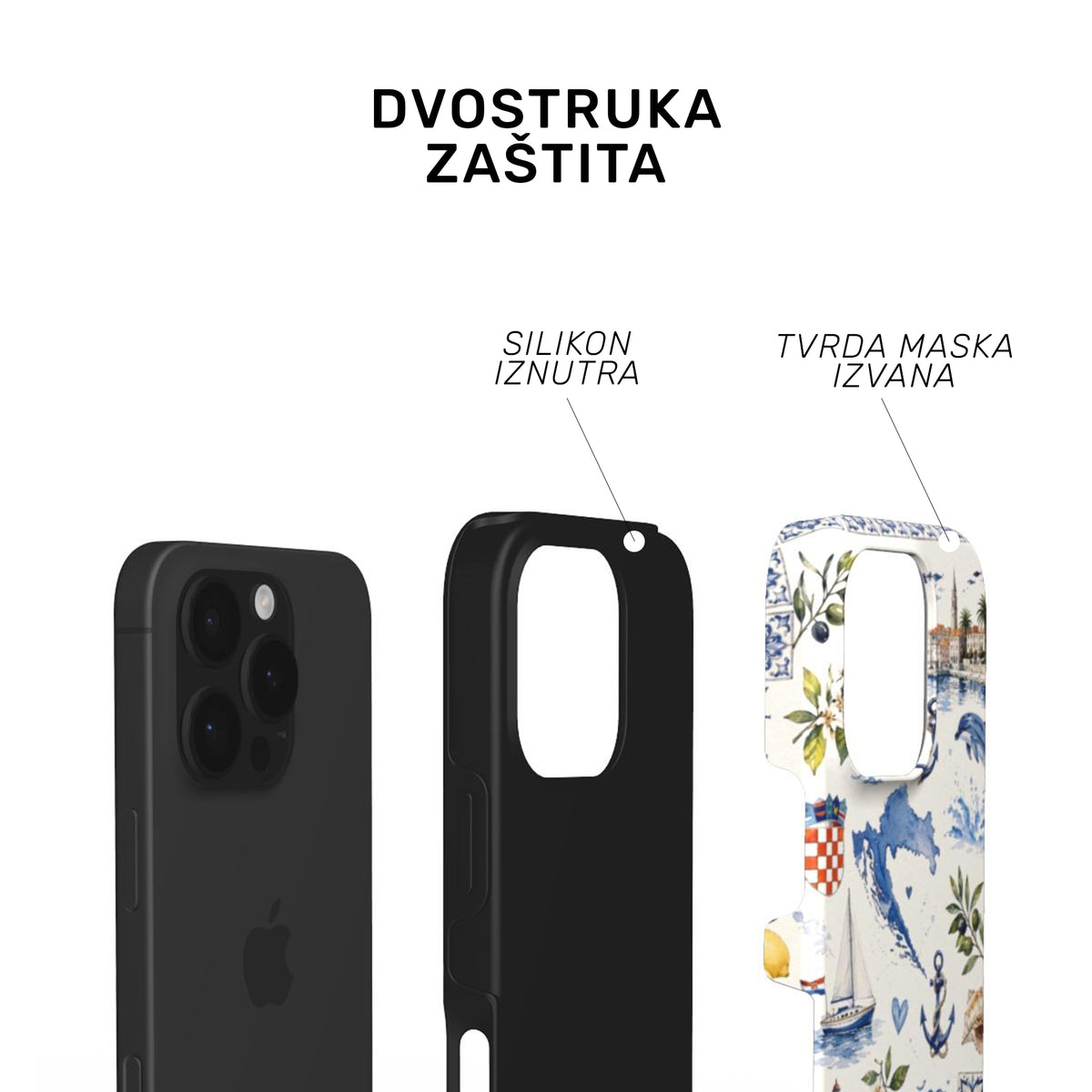 Handyhülle "Kroatisches Muster"