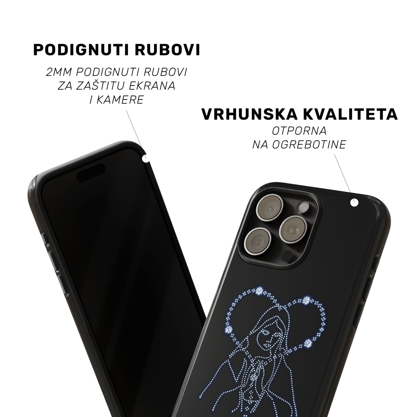 Tough maskica "Kraljica mira"
