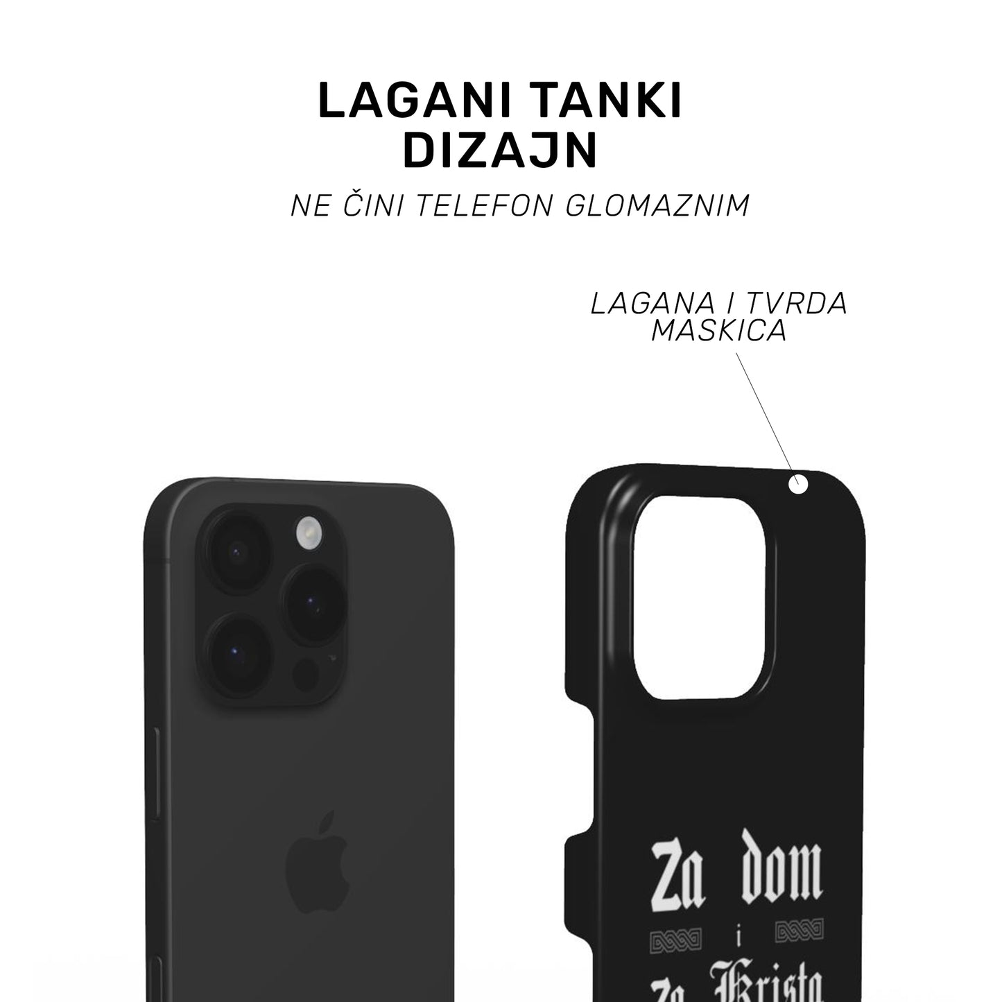 Snap Maskica "Za dom i Krista"