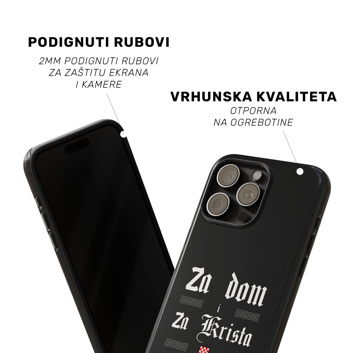 Tough MagSafe maskica "Za dom i Krista"