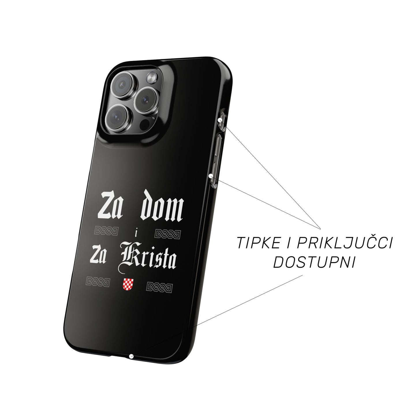 Snap Maskica "Za dom i Krista"