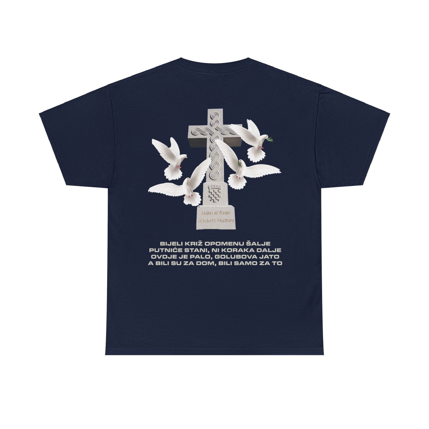 T-Shirt „Weißes Kreuz“