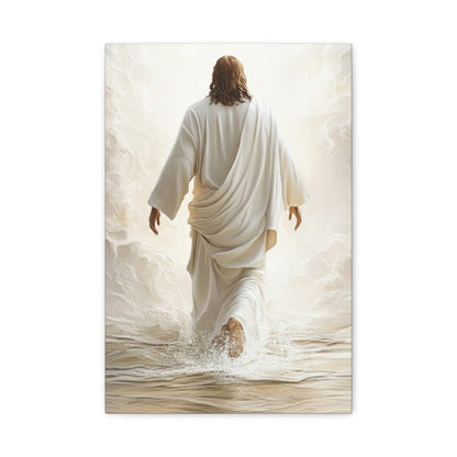 Canvas "Isus na vodi"