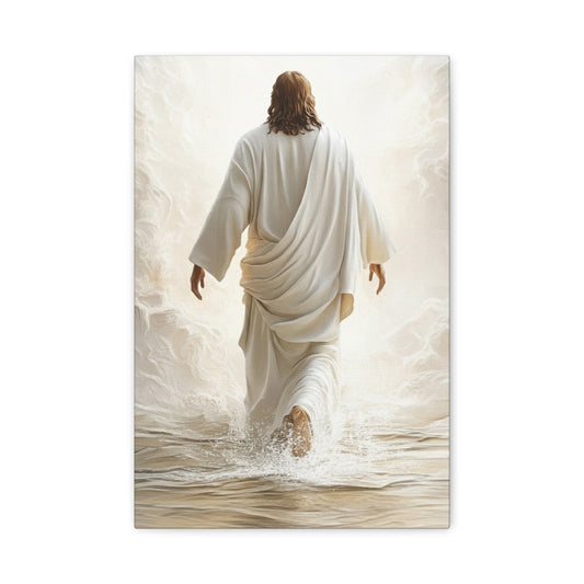 Canvas "Isus na vodi"