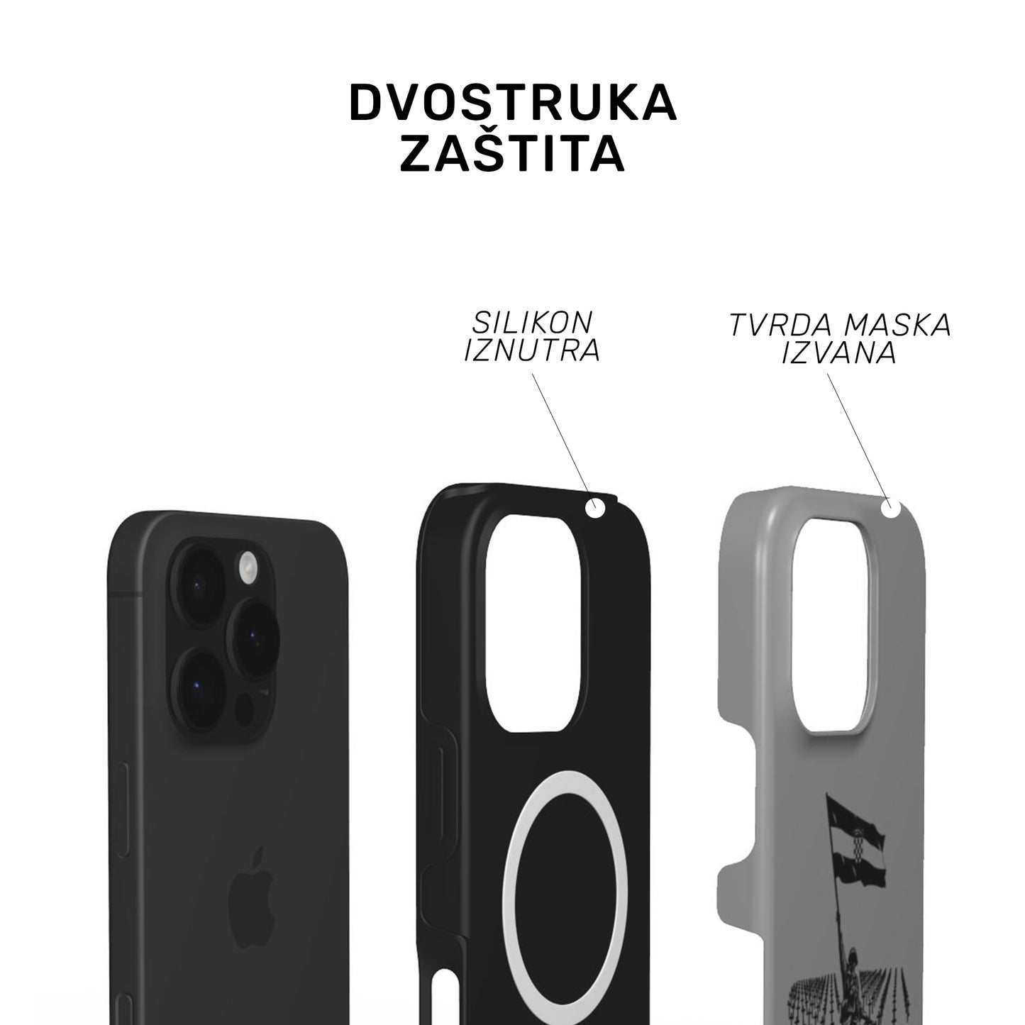 Tough MagSafe maskica "Ako ne znaš šta je bilo"