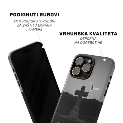 Tough MagSafe maskica "Bijeli križ"