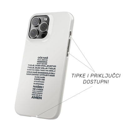 Snap Maskica "Oče Naš bijela"