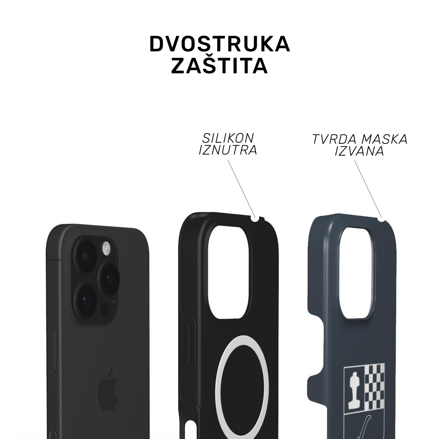 Tough MagSafe maskica "Rama"