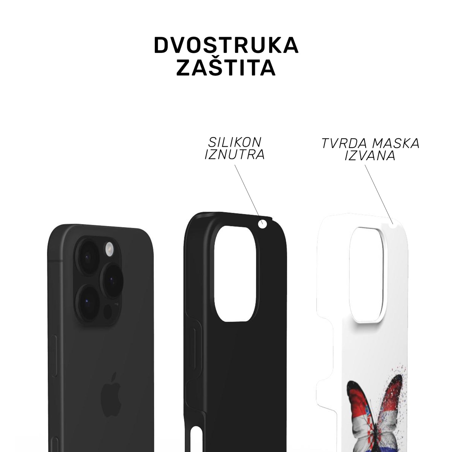 Tough maskica "Hrvatski leptir"