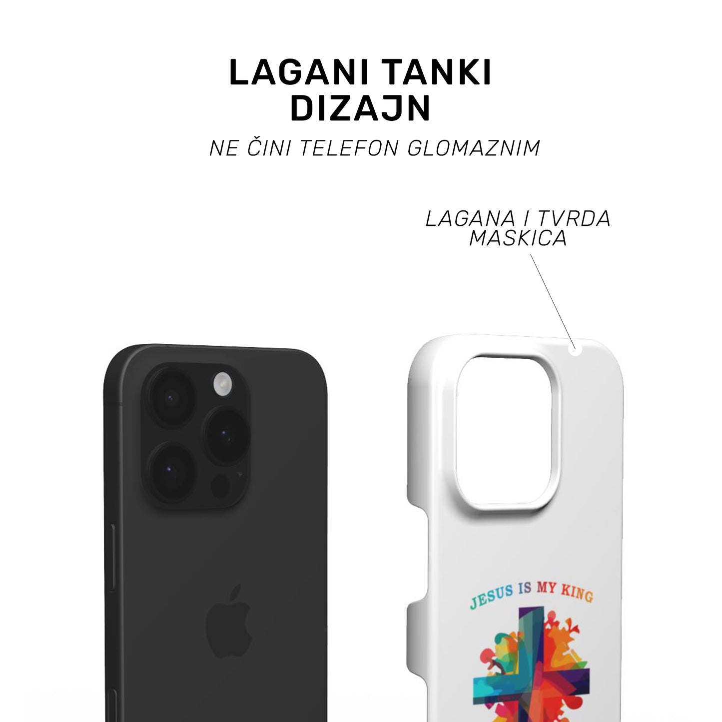 Snap Maskica "Jesus is my king"