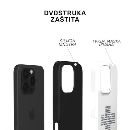 Tough maskica "Oče naš bijela"