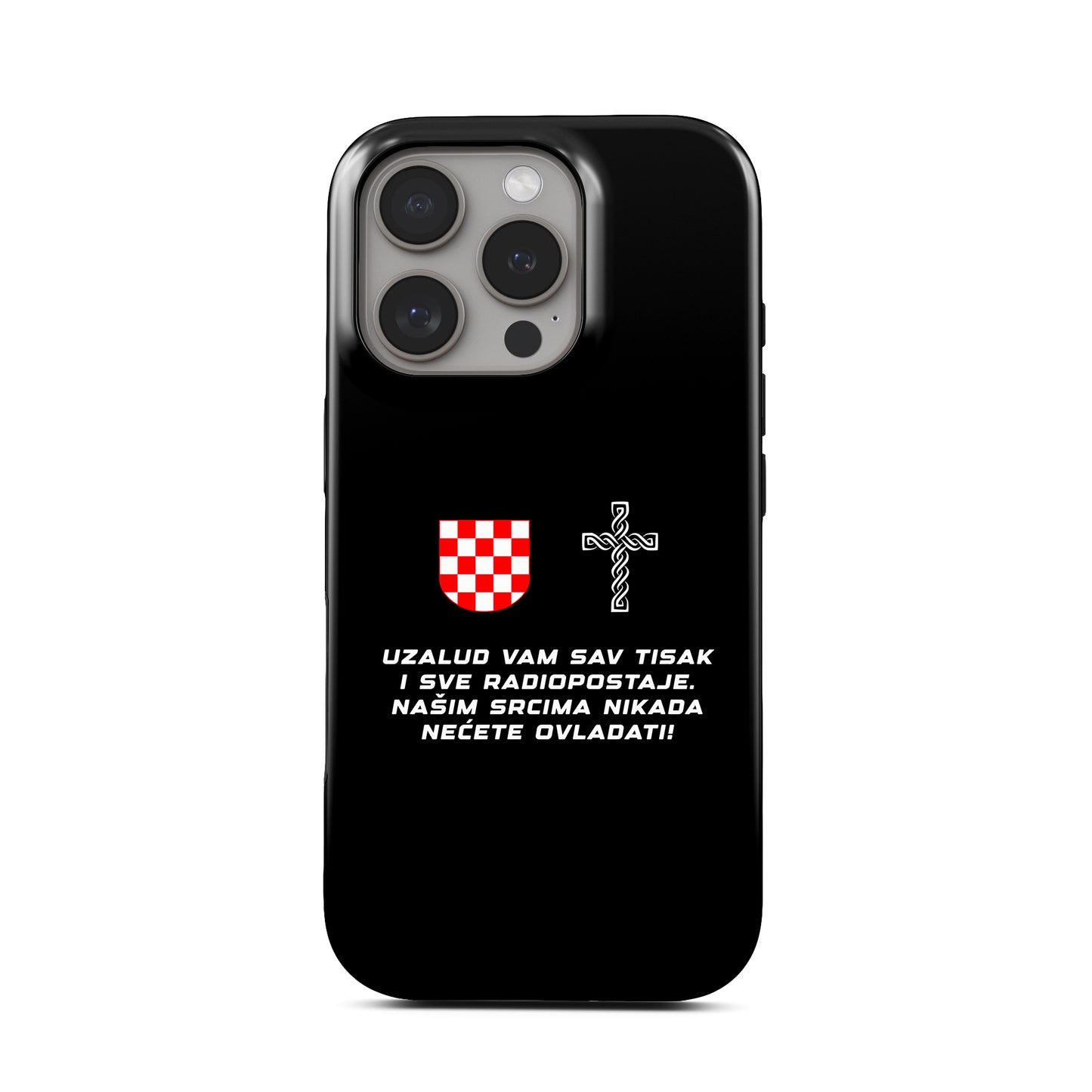 Tough maskica "Uzalud vam tisak"