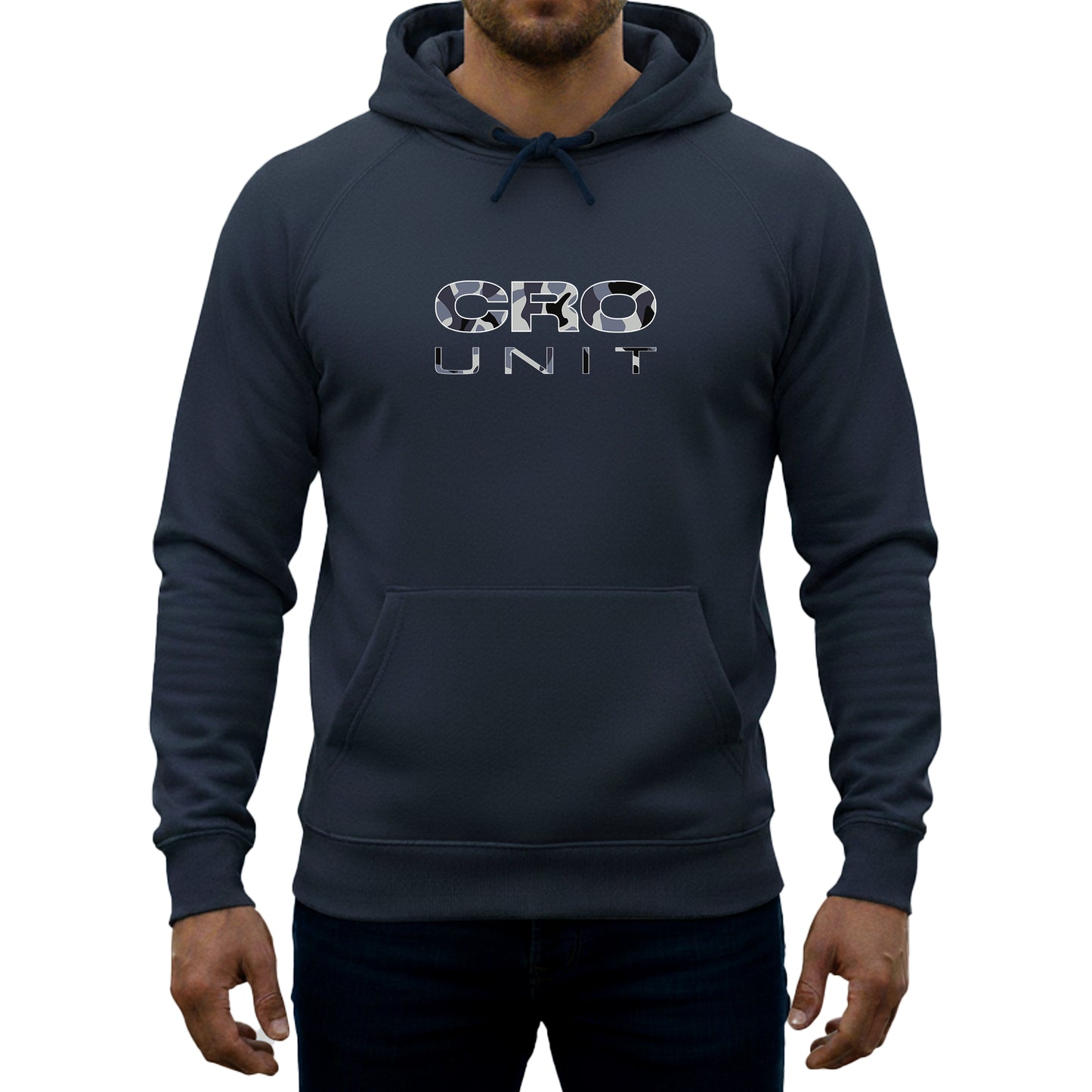 Dukserica "CRO Unit Navy Camo"