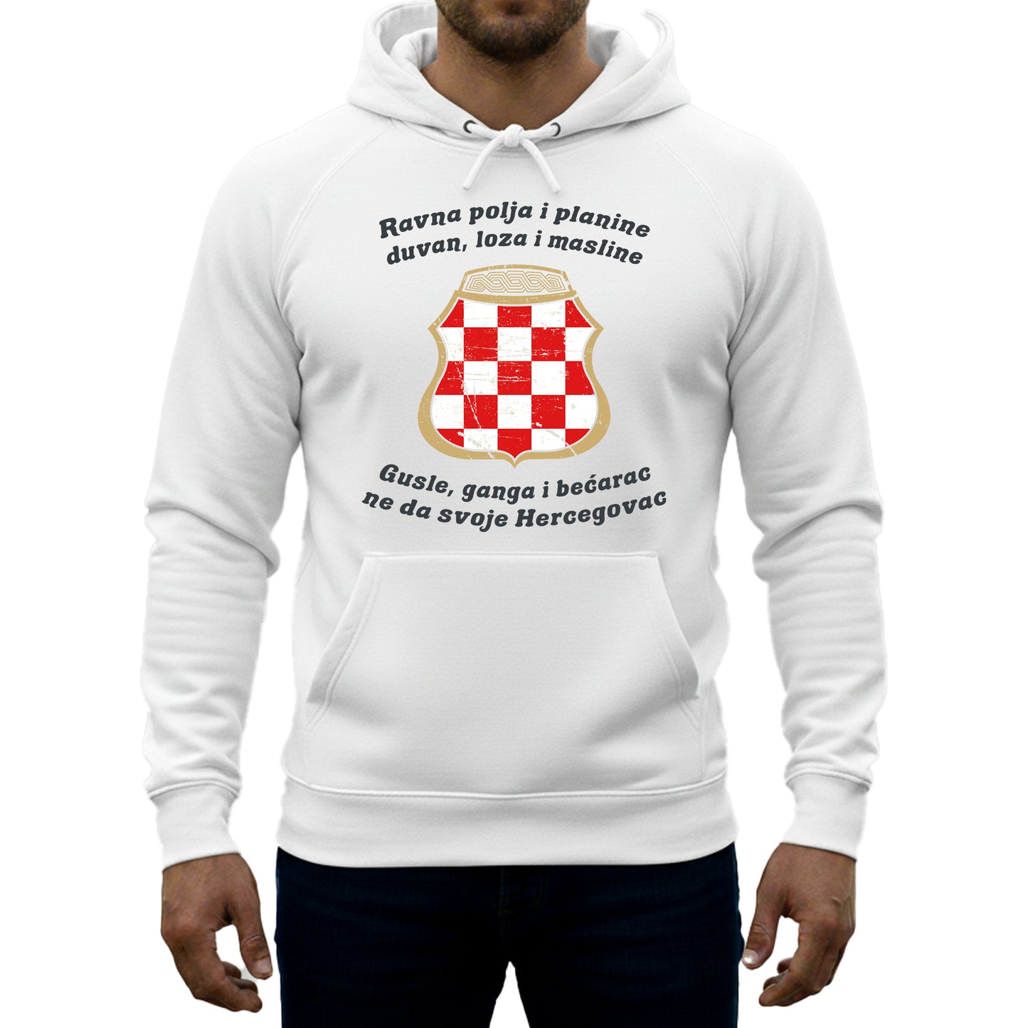 Dukserica "Ne da svoje Hercegovac"