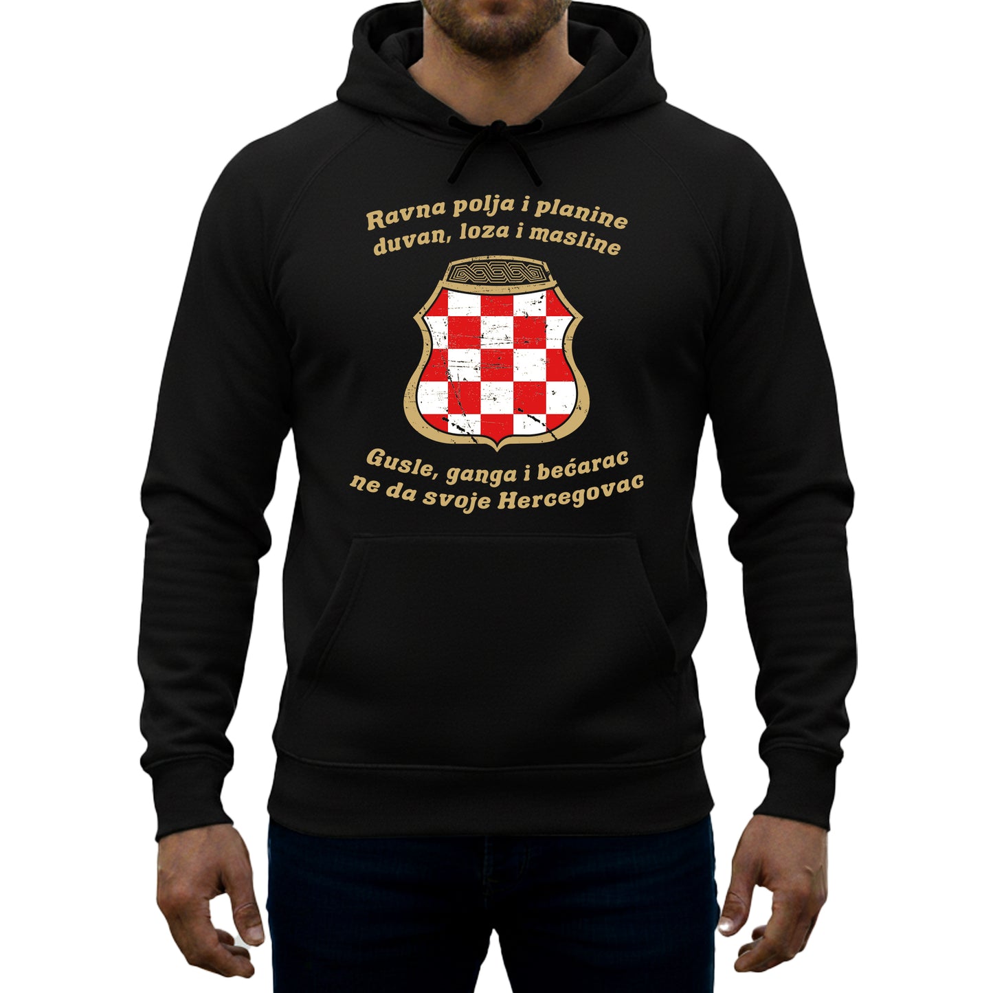 Dukserica "Ne da svoje Hercegovac"