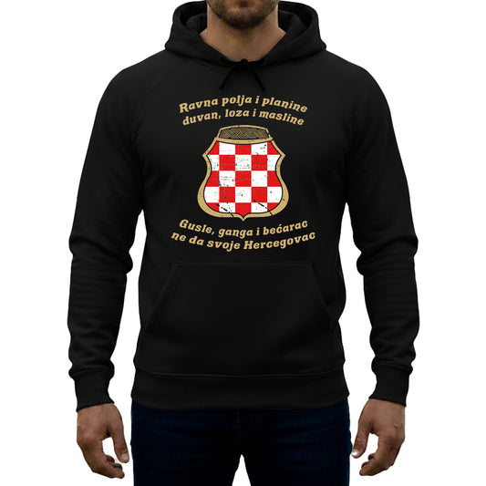 Dukserica "Ne da svoje Hercegovac"