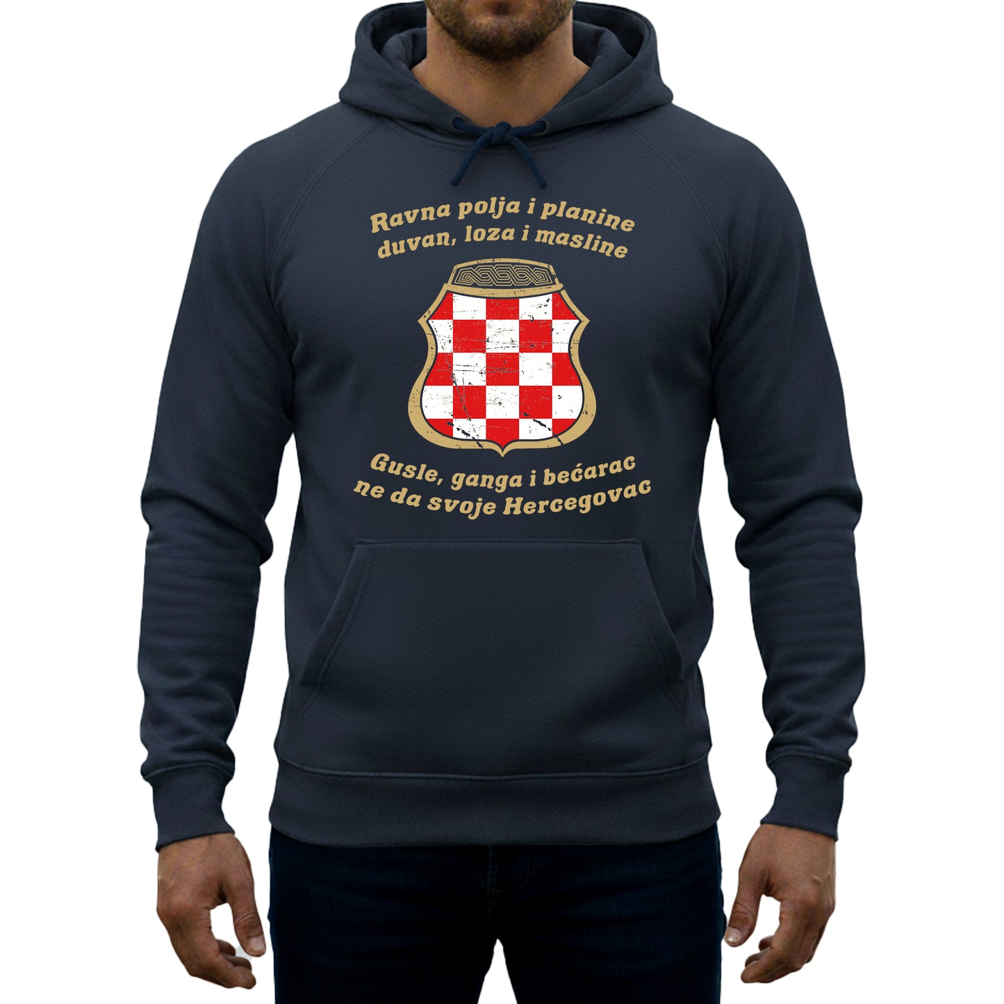 Dukserica "Ne da svoje Hercegovac"