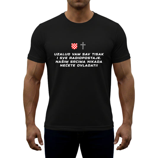 Majica "Uzalud vam tisak"
