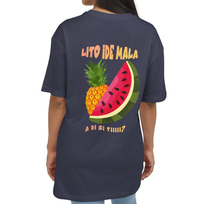 Oversize majica "Lito ide mala"