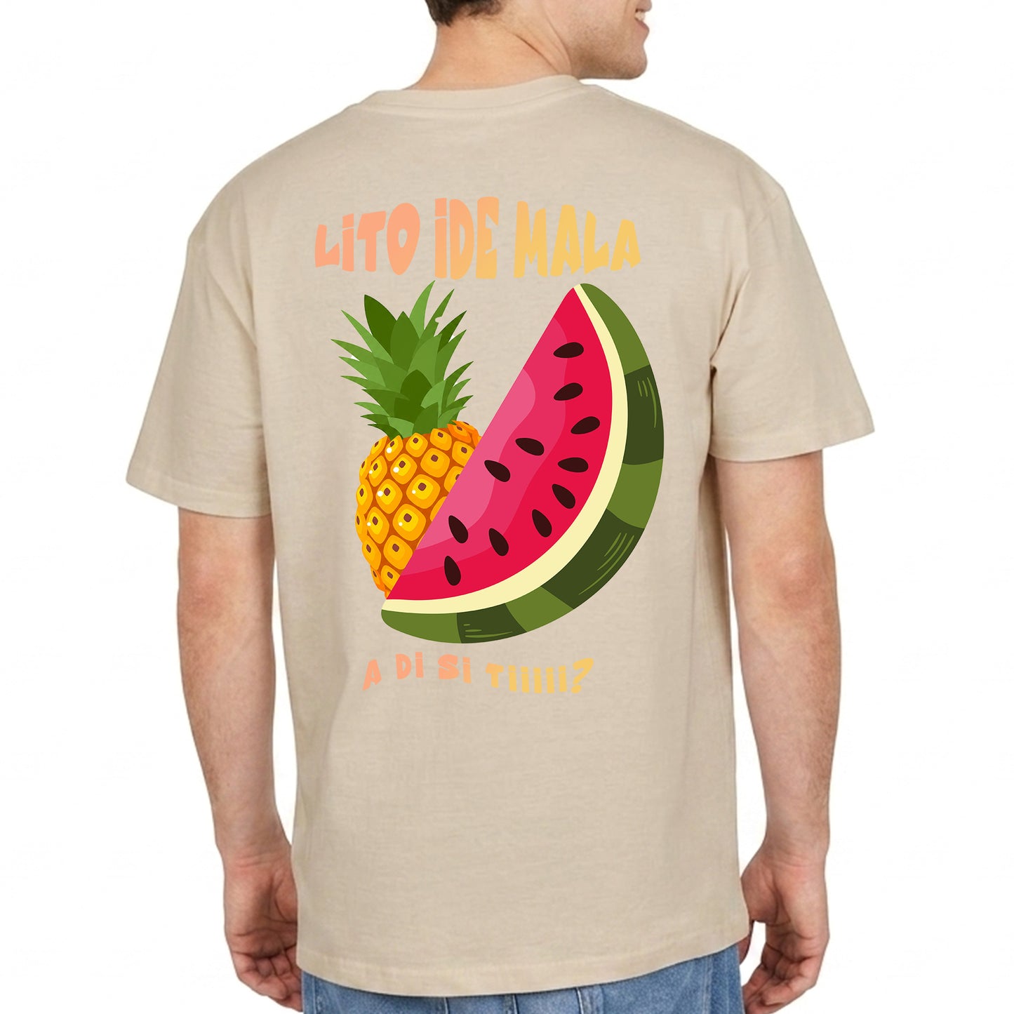 Oversize majica "Lito ide mala"